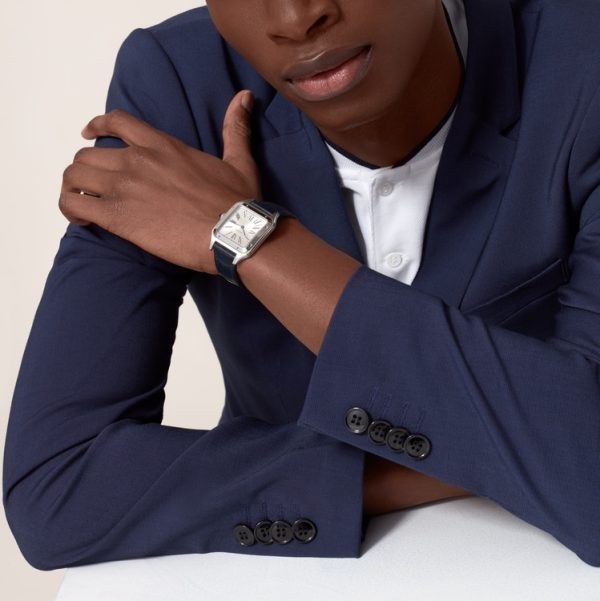 CARTIER SANTOS-DUMONT WATCH LARGE MODEL - Image 10