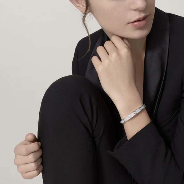 CARTIER LOVE BRACELET, DIAMOND-PAVED - Image 8