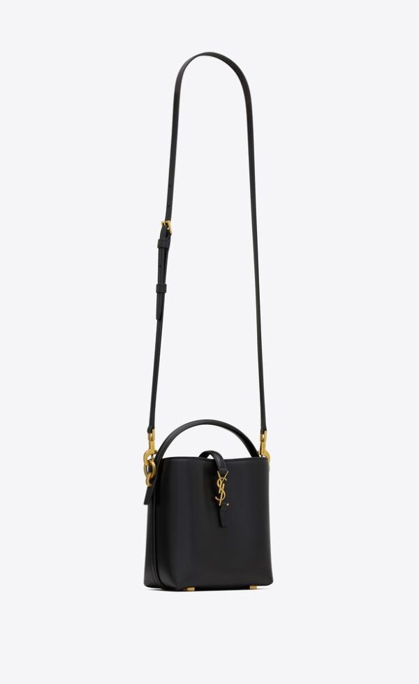 SAINT LAURENT LE 37 MINI IN SHINY LEATHER - Image 2