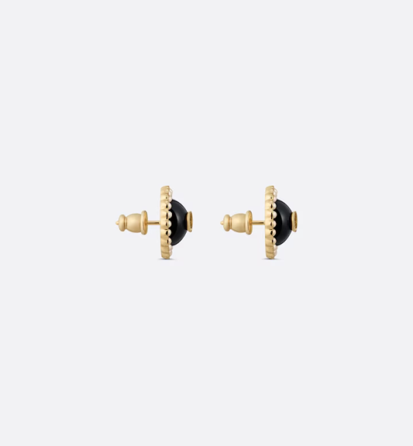 DIOR Petit CD Baroque Stud Earrings - Image 3