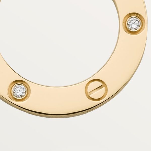 CARTIER LOVE NECKLACE, 3 DIAMONDS - Image 5