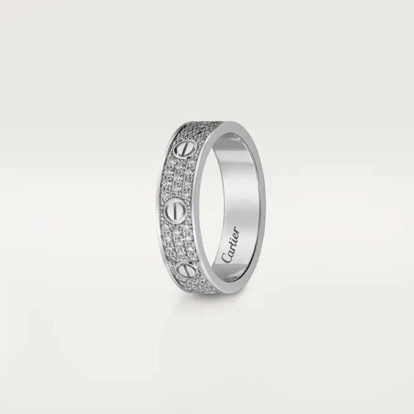 CARTIER LOVE WEDDING BAND, DIAMOND-PAVED - Image 3
