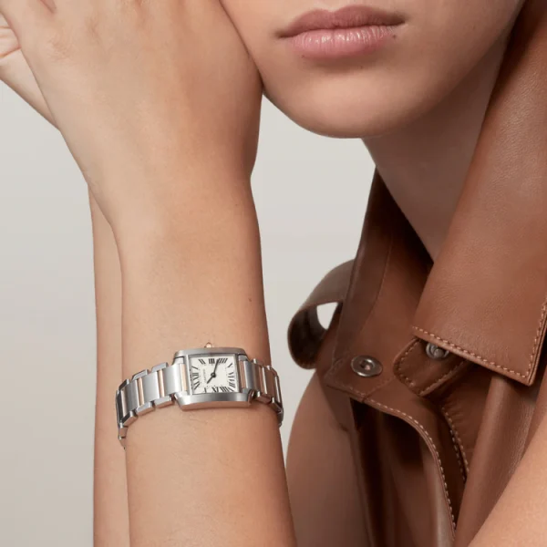 CARTIER TANK FRANCAISE WATCH small model - Image 10