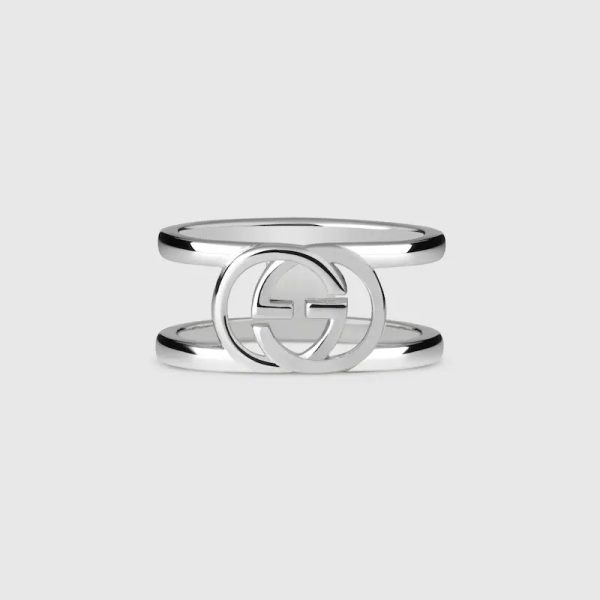 GUCCI INTERLOCKING WIDE OPEN BAND - Image 2