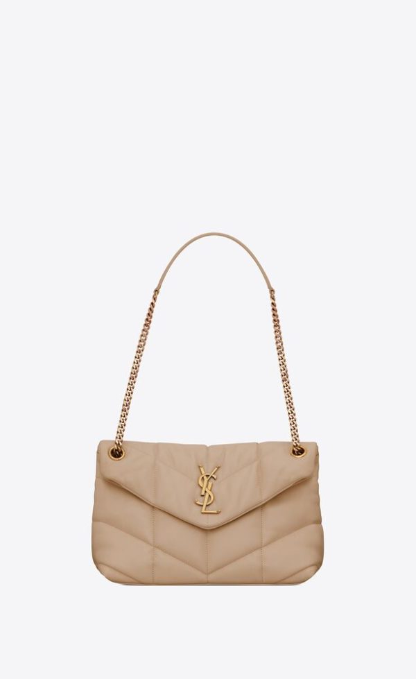 SAINT LAURENT PUFFER SMALL IN NAPPA LEATHER