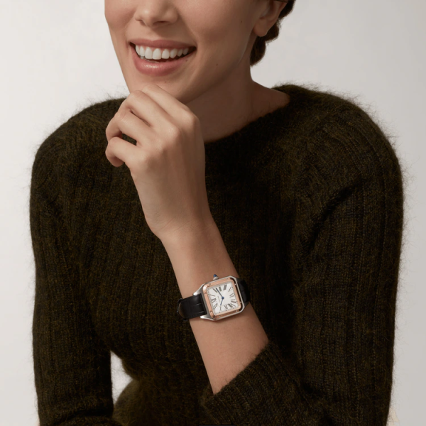 CARTIER SANTOS-DUMONT WATCH LARGE MODEL - Image 9