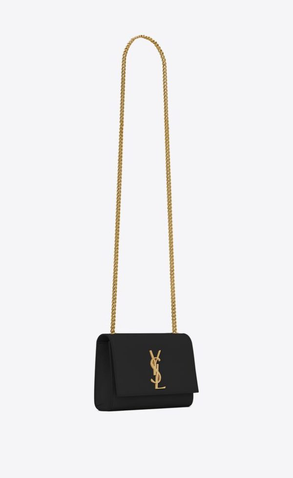 SAINT LAURENT KATE SMALL IN GRAIN DE POUDRE EMBOSSED LEATHER - Image 2