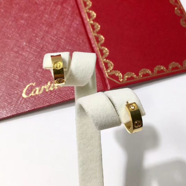 CARTIER LOVE EARRINGS - Image 8