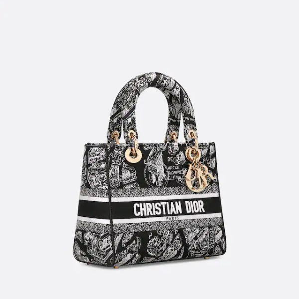 DIOR MEDIUM LADY D-LITE BAG - Image 2