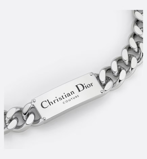 DIOR Couture Chain Link Necklace - Image 3