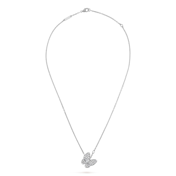 Van Cleef & Arpels Two Butterfly pendant - Image 2