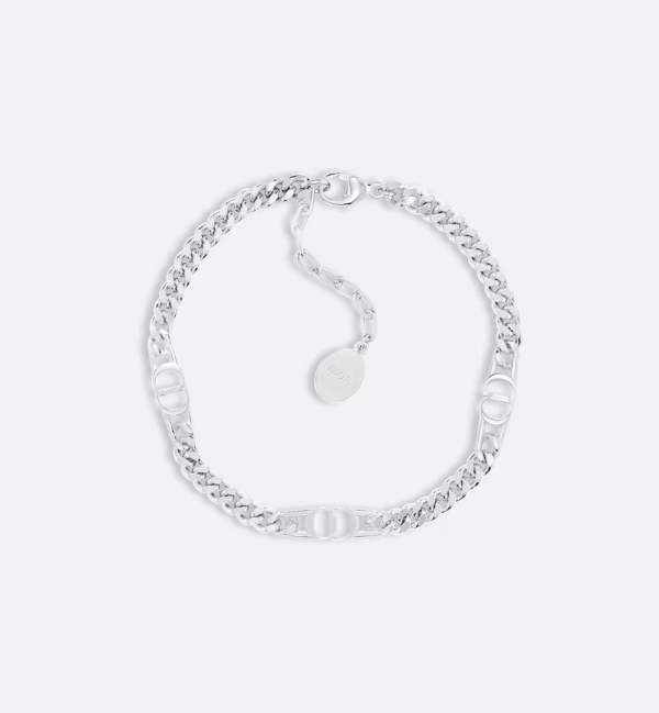 DIOR CD Icon Thin Chain Link Bracelet