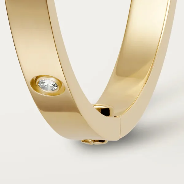 CARTIER LOVE BRACELET, SMALL MODEL, 10 DIAMONDS - Image 2