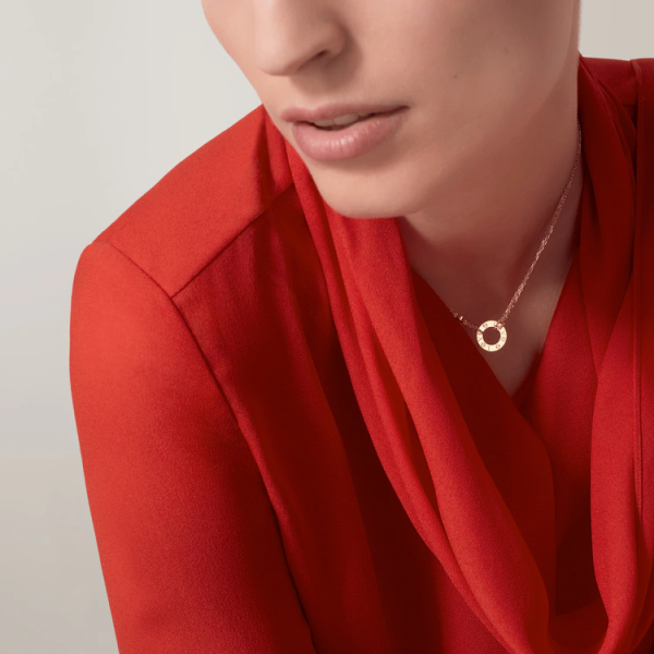 CARTIER LOVE NECKLACE, 2 DIAMONDS - Image 5