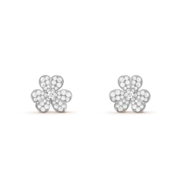 Van Cleef & Arpels Frivole earrings, small model