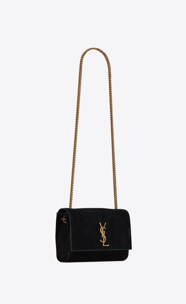 SAINT LAURENT SMALL REVERSIBLE KATE IN SUEDE - Image 2