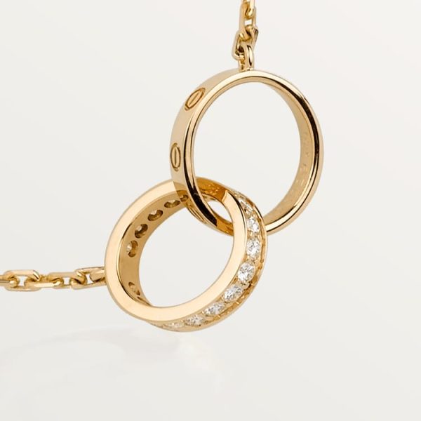 CARTIER LOVE NECKLACE, DIAMONDS