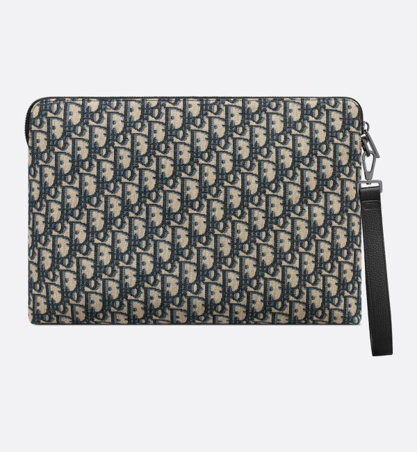 DIOR A4 Zipped Pouch