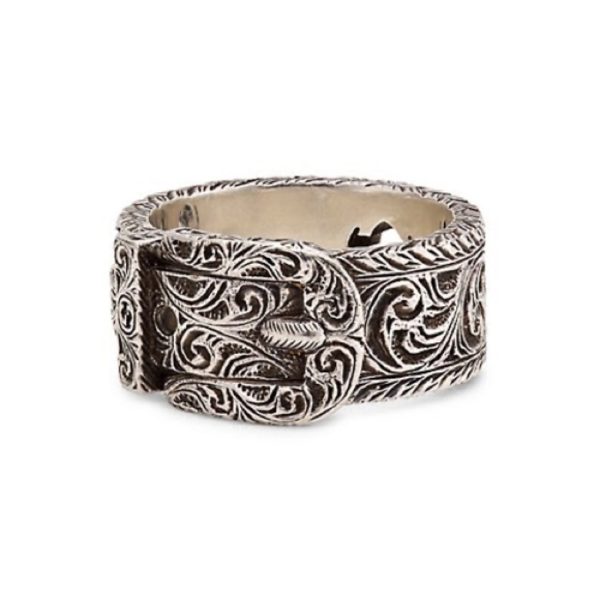 GUCCI Interlock Garden Ring SiLVer - Image 3