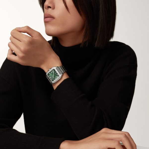 CARTIER SANTOS DE WATCH LARGE MODEL - Image 8
