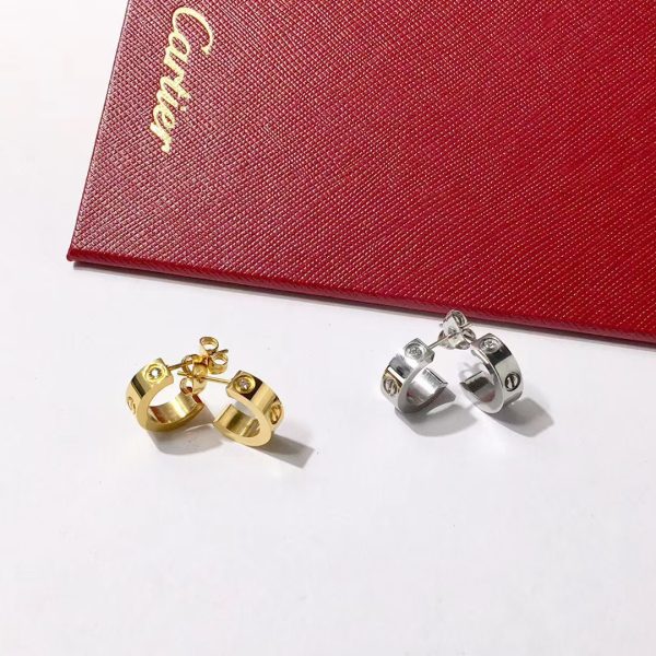 CARTIER LOVE EARRINGS
