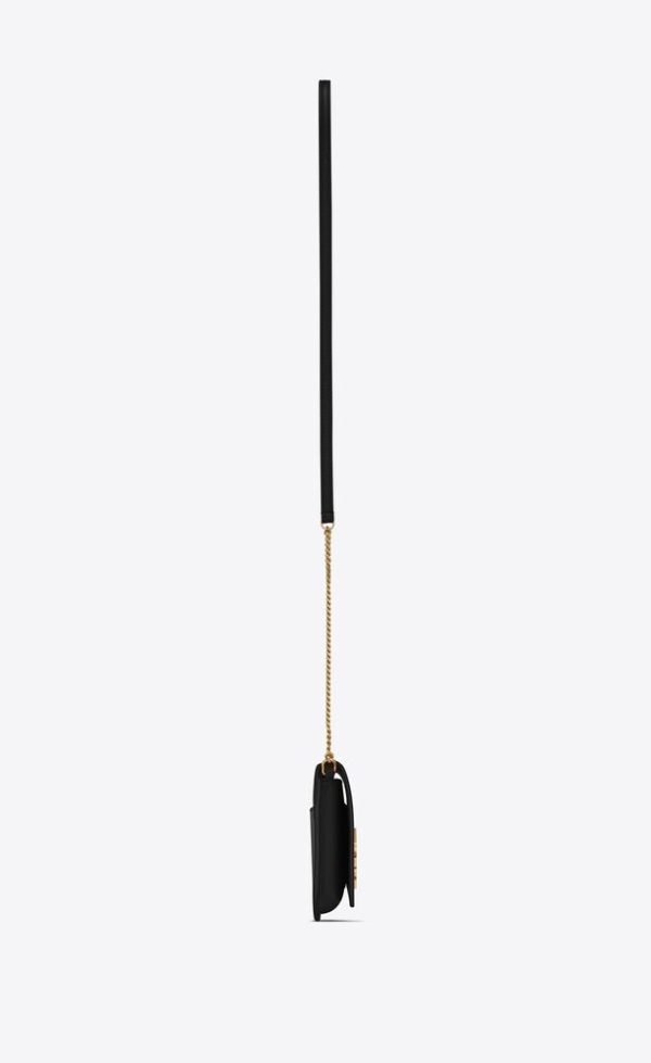 SAINT LAURENT CASSANDRE PHONE HOLDER IN SMOOTH LEATHER - Image 3