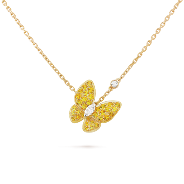 Van Cleef & Arpels Two Butterfly pendant