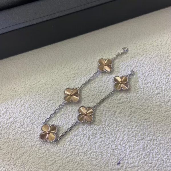 Van Cleef & Arpels Vintage Alhambra bracelet, 5 motifs
