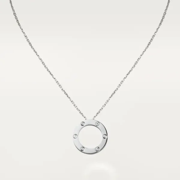 CARTIER LOVE NECKLACE, 3 DIAMONDS