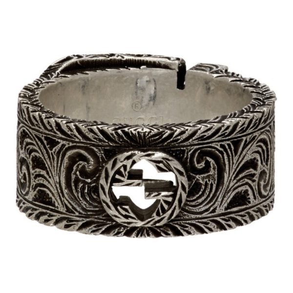 GUCCI Interlock Garden Ring SiLVer - Image 2