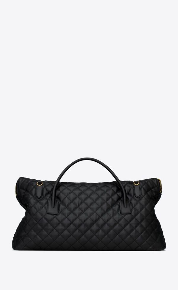 SAINT LAURENT ES GIANT TRAVEL BAG IN QUILTED LEATHER - Image 2