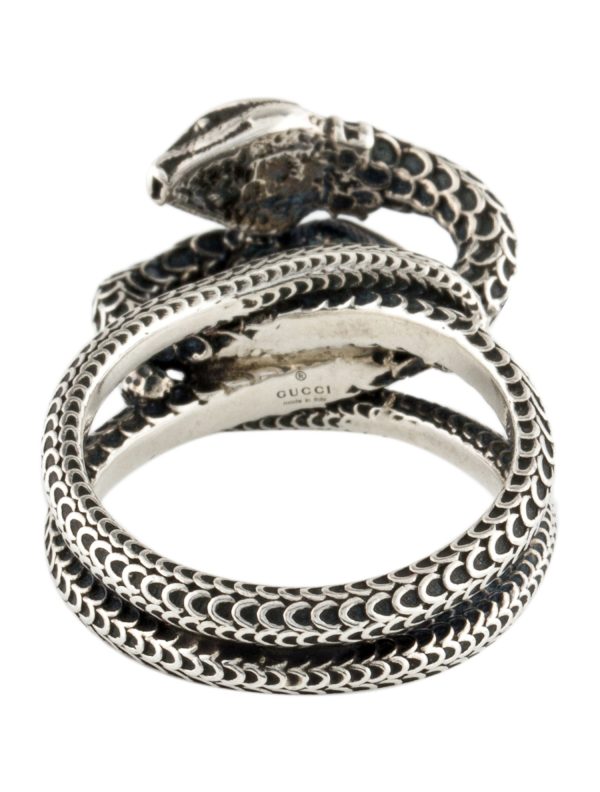 GUCCI Garden Snakes Cocktail Ring - Image 3
