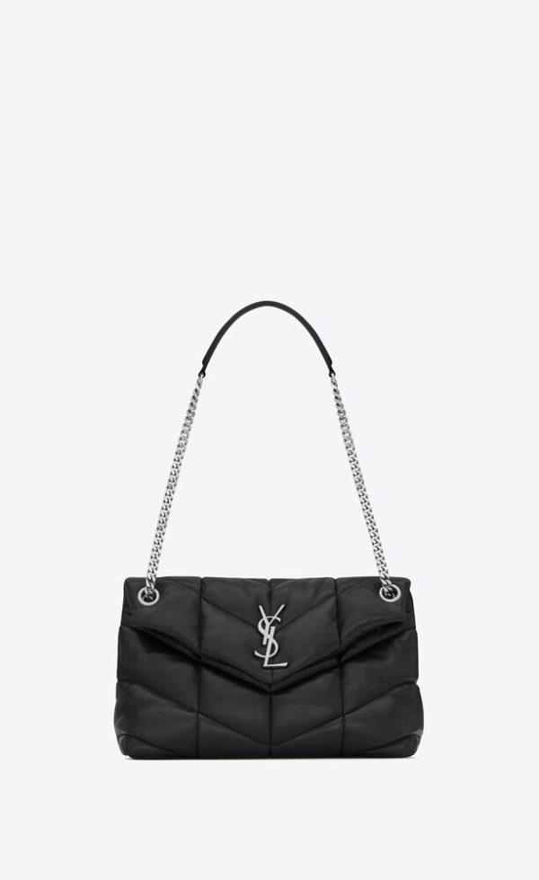SAINT LAURENT PUFFER SMALL IN NAPPA LEATHER