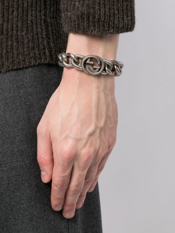 GUCCI Interlocking G chain bracelet