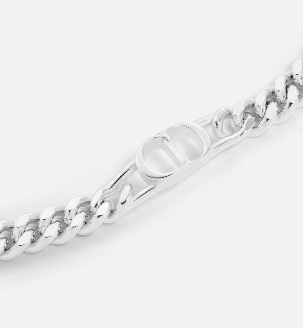 DIOR CD Icon Thin Chain Link Bracelet - Image 3