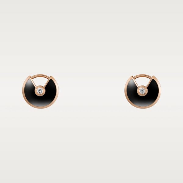 CARTIER AMULETTE DE  EARRINGS, XS MODEL