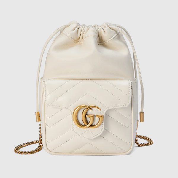 GUCCI MARMONT MINI BUCKET BAG