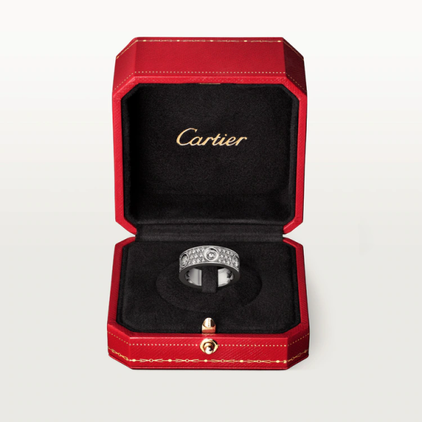 CARTIER LOVE RING, DIAMOND-PAVED - Image 5
