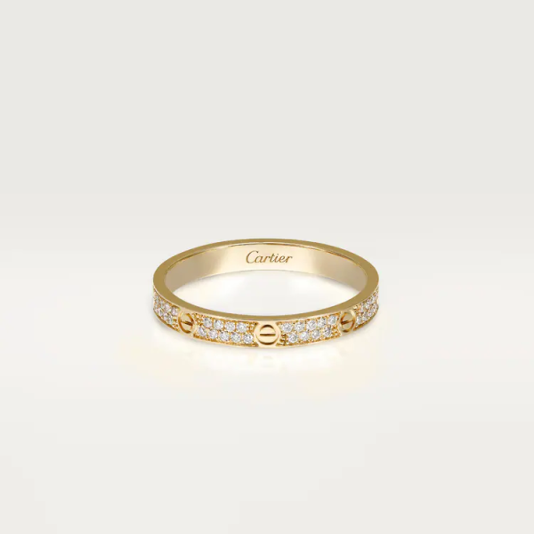 CARTIER LOVE RING, SMALL MODEL