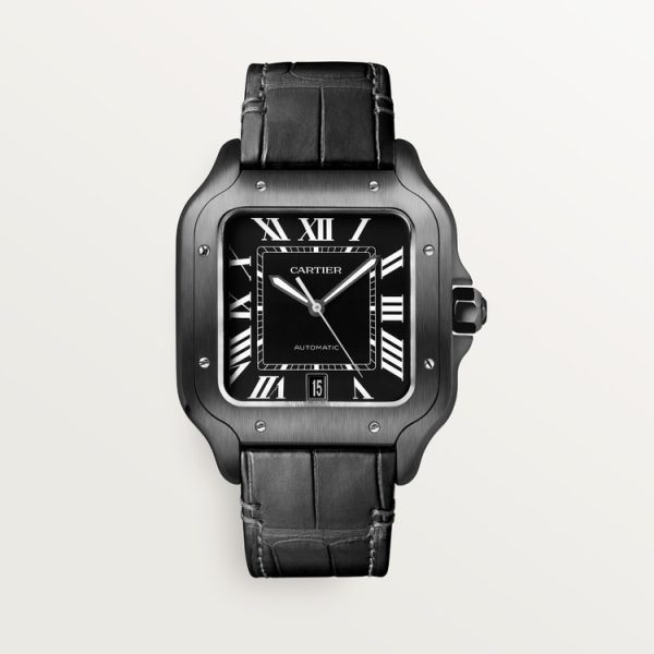 CARTIER SANTOS DE  WATCH  LARGE MODEL
