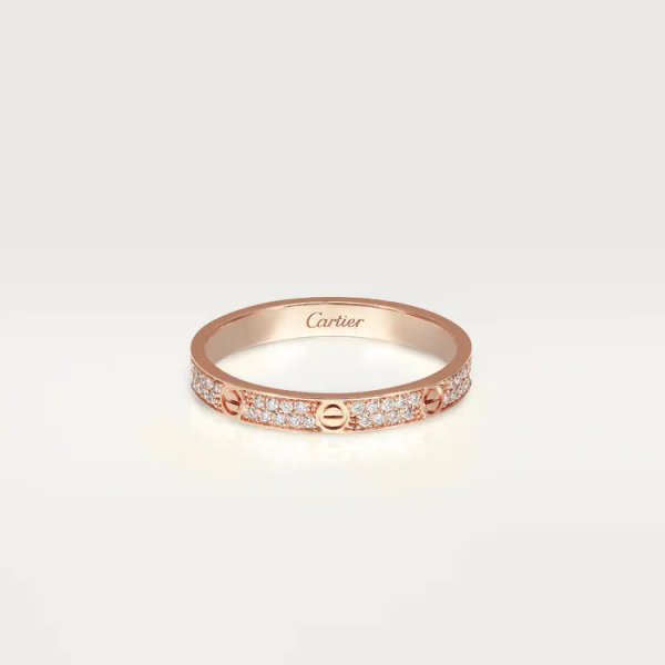 CARTIER LOVE RING, SMALL MODEL