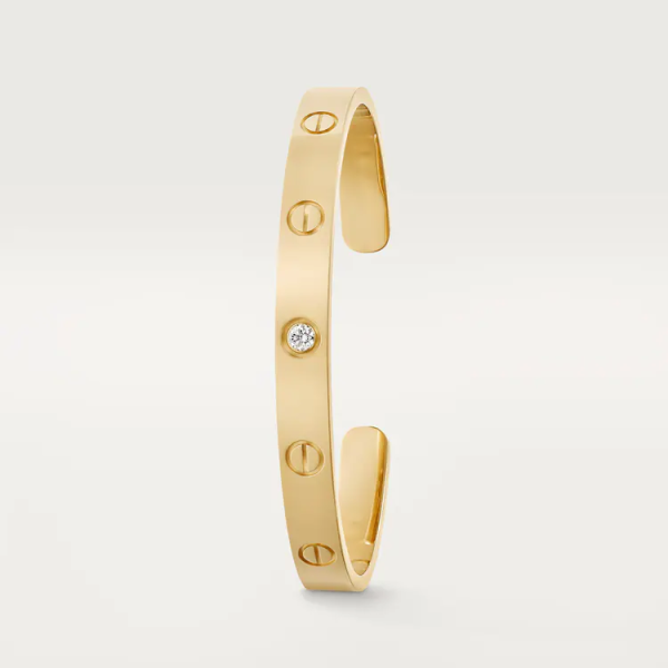 CARTIER LOVE BRACELET, 1 DIAMOND - Image 5