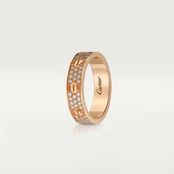 CARTIER LOVE WEDDING BAND, DIAMOND-PAVED - Image 6