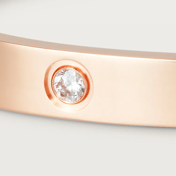 CARTIER LOVE BRACELET, 4 DIAMONDS - Image 5