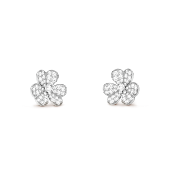Van Cleef & Arpels Frivole earrings, small model - Image 2