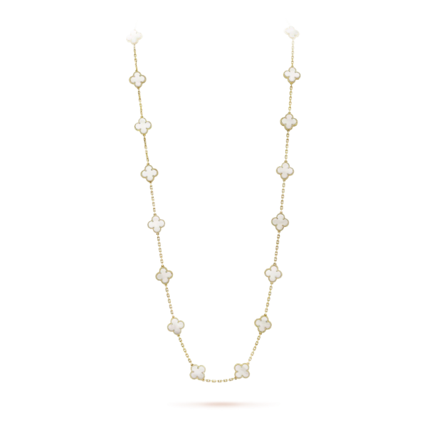 Van Cleef & Arpels Vintage Alhambra long necklace, 20 motifs - Image 2
