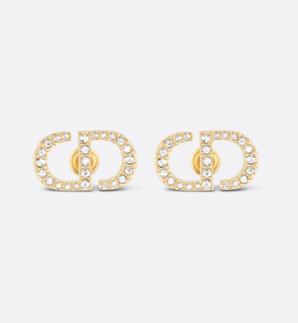DIOR Petit CD Stud Earrings