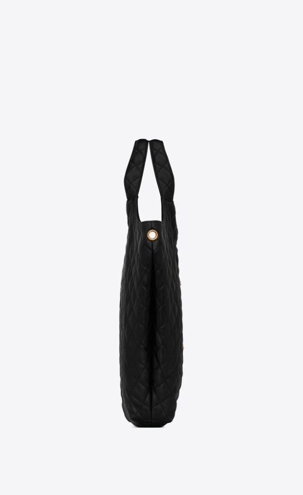SAINT LAURENT ICARE MAXI SHOPPING BAG IN QUILTED LAMBSKIN - Image 6