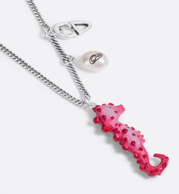 DIOR Seahorse Necklace - Image 3