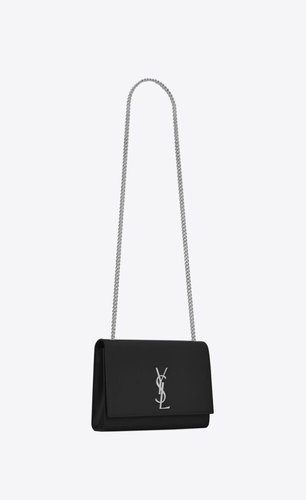 SAINT LAURENT KATE MEDIUM IN GRAIN DE POUDRE EMBOSSED LEATHER - Image 3